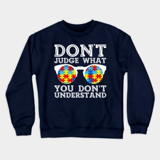 Autism Awareness T Shirt Gift For Autistic Kids Awareness Crewneck Sweatshirt